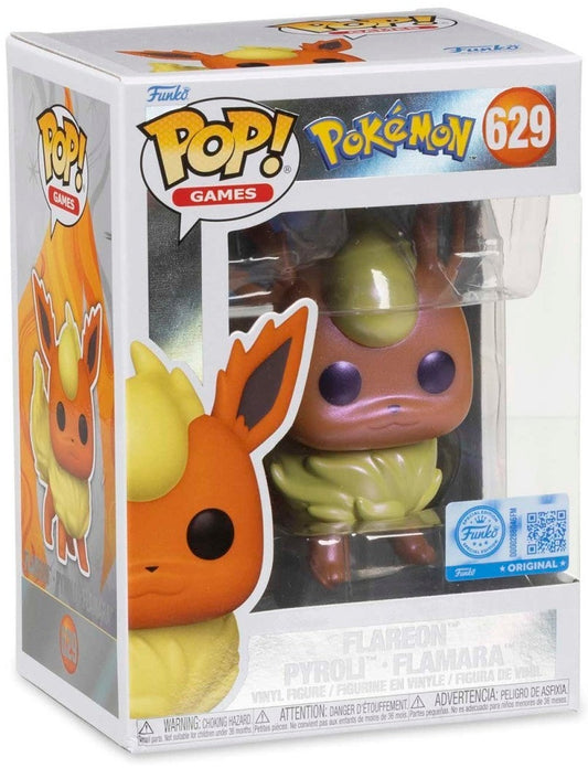 Funko Pop! Vinyl: Pokémon – Flareon (Pearlescent) – Pokémon Center Exclusive
