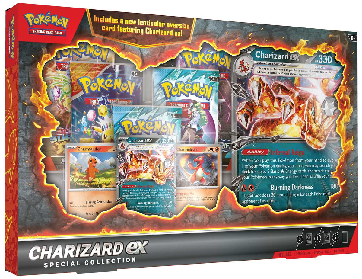 Pokémon TCG Charizard ex Special Collection 2025 – BRAND NEW / Factory Sealed