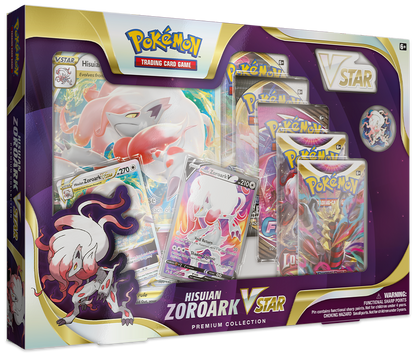 Pokemon TCG Hisuian Zoroark VSTAR Premium Collection Box |BRAND NEW SEALED