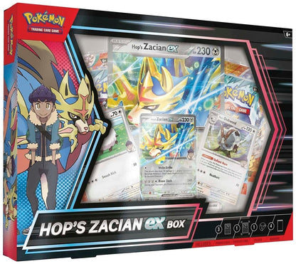 Pokémon TCG: Hop’s Zacian ex Box – Factory Sealed – Promo Card + Sealed