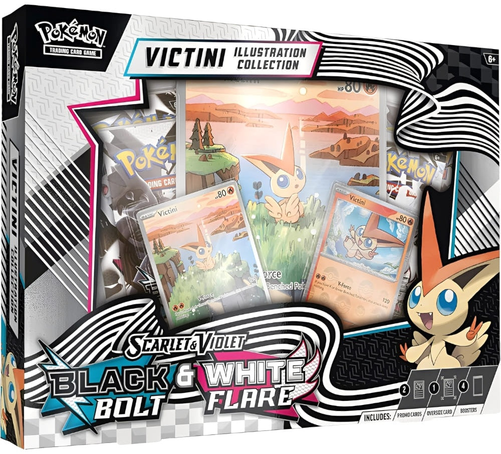 Pokémon TCG: Scarlet & Violet — Unova Victini IR Illustration Collection Box