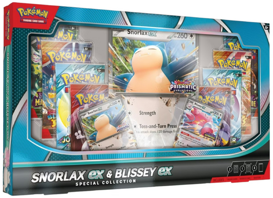 Pokémon Trading Card Game: Snorlax ex & Blissey ex Special Collection Box