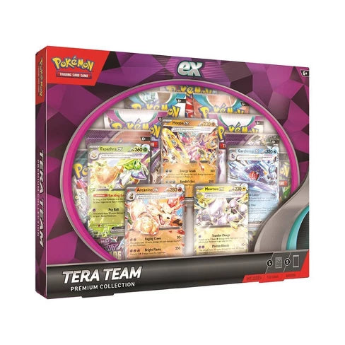 Pokémon TCG Tera Team Premium Collection – Factory Sealed – Promo Cards