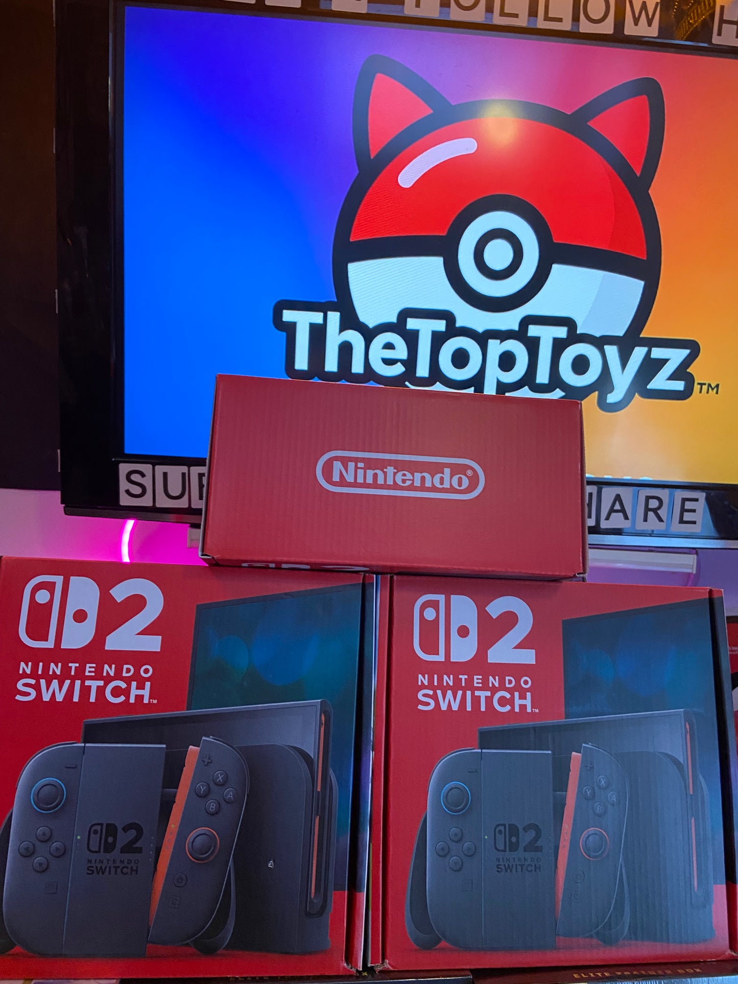 Nintendo Switch 2 Console 7.9” 1080p HDR NEW Sealed | Joy-Con 2 | 4K Dock | HD