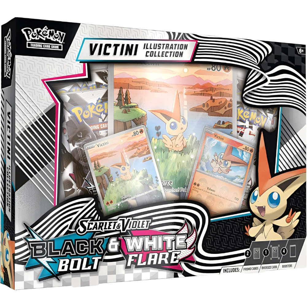 Pokémon TCG Unova Victini Illustration Collection Box