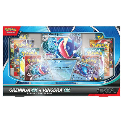 Pokémon TCG Greninja ex & Kingdra ex Special Collection Box