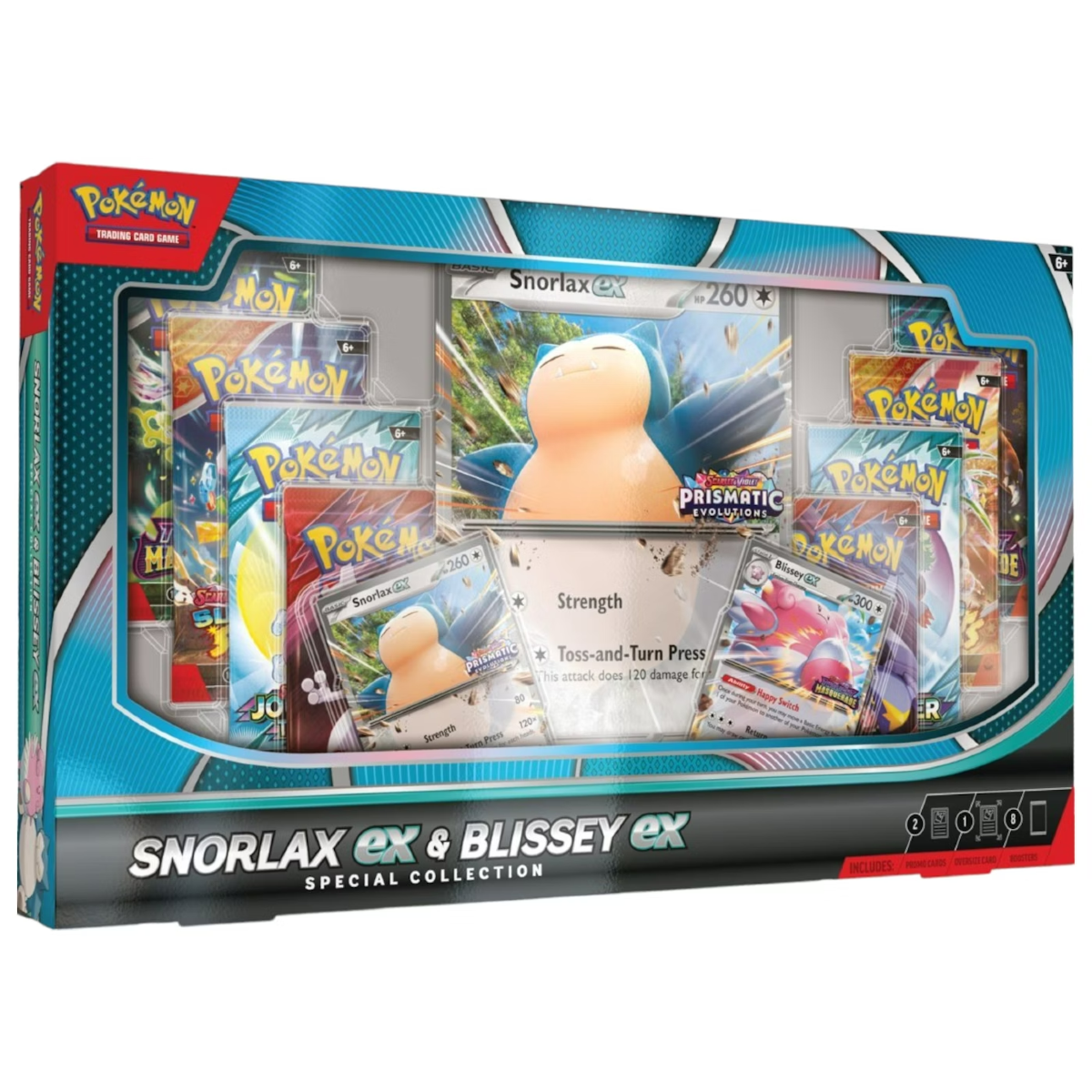 Pokémon TCG Snorlax ex & Blissey ex Special Collection